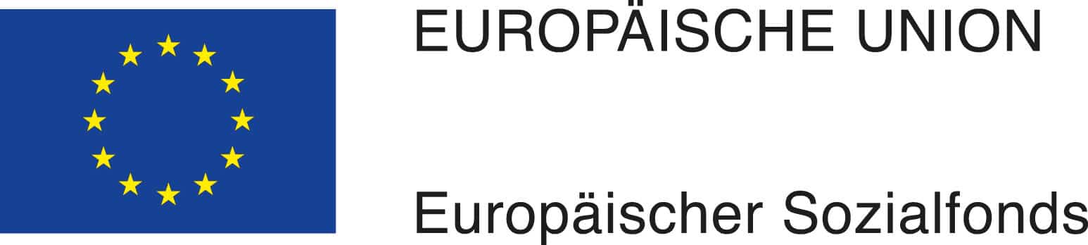 Logo Europäische Union / Europäischer Sozialfonds