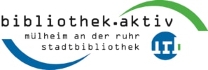 Logo "Bibliothek aktiv", Stadtbibliothek Mülheim